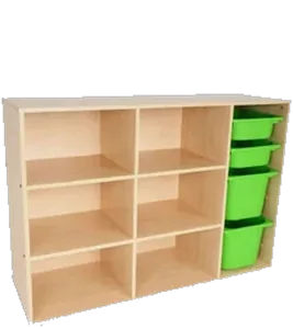 Manipulatives Storage Shelf wt 2S 2l Fancy Trays