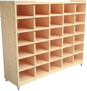 Pigeon Hole Shoe Rack