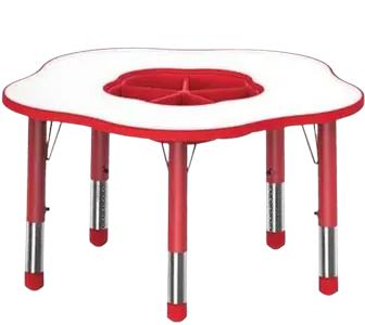 Adjustable Flower Shaped Manipulative Table