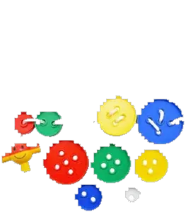 Jumbo Logic Buttons (54 pcs)