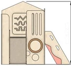 Front elevation of the structure on spec sheet page 9, as drawn in the PPT EDU SUPPLIES book.