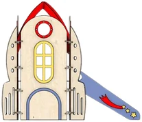 Left side elevation of the structure on spec sheet page 10, as drawn in the PPT EDU SUPPLIES book.