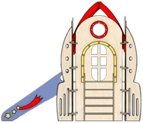 Right side elevation of the structure on spec sheet page 10, as drawn in the PPT EDU SUPPLIES book.