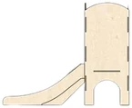 Right side elevation of the structure on spec sheet page 14, as drawn in the PPT EDU SUPPLIES book.