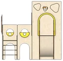 Front elevation of the structure on spec sheet page 19, as drawn in the PPT EDU SUPPLIES book.