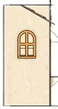 Left side elevation of the structure on spec sheet page 29, as drawn in the PPT EDU SUPPLIES book.