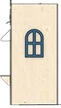Right side elevation of the structure on spec sheet page 29, as drawn in the PPT EDU SUPPLIES book.